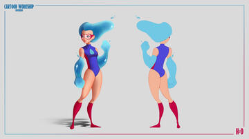 1 rendered full body + 1 flat full body - 130€