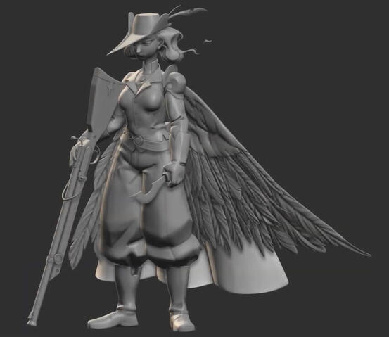 Stylized full body sculpt - 800€
